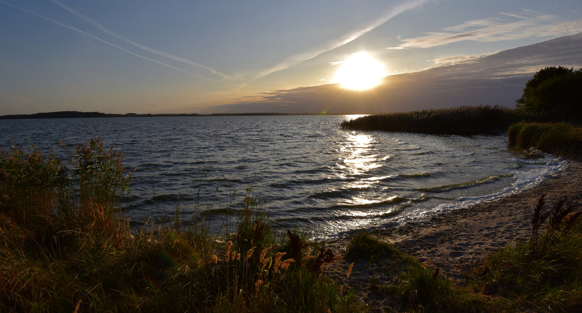 Abend am Achterwasser