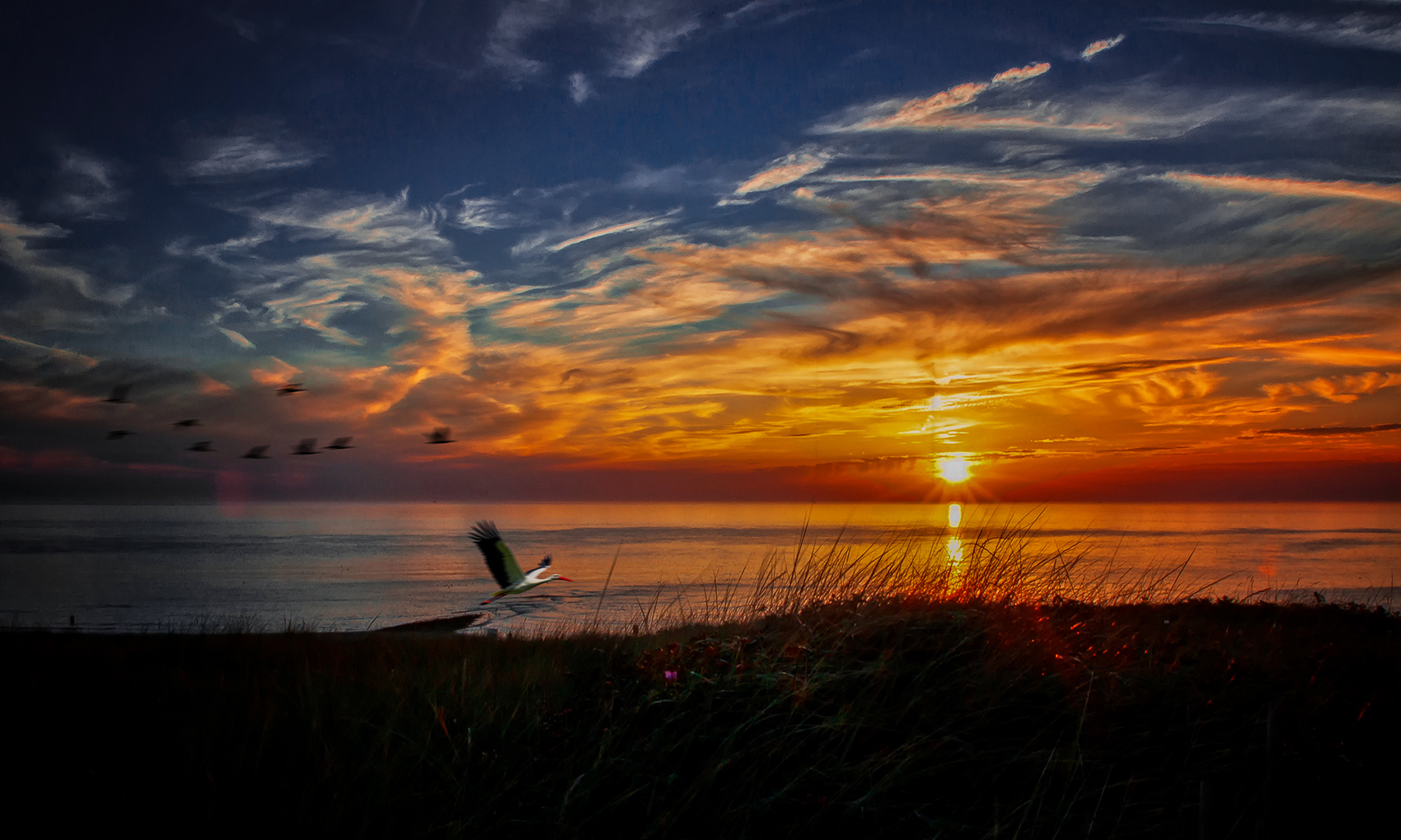 ABEND am ACHTERWASSER - Usedom 