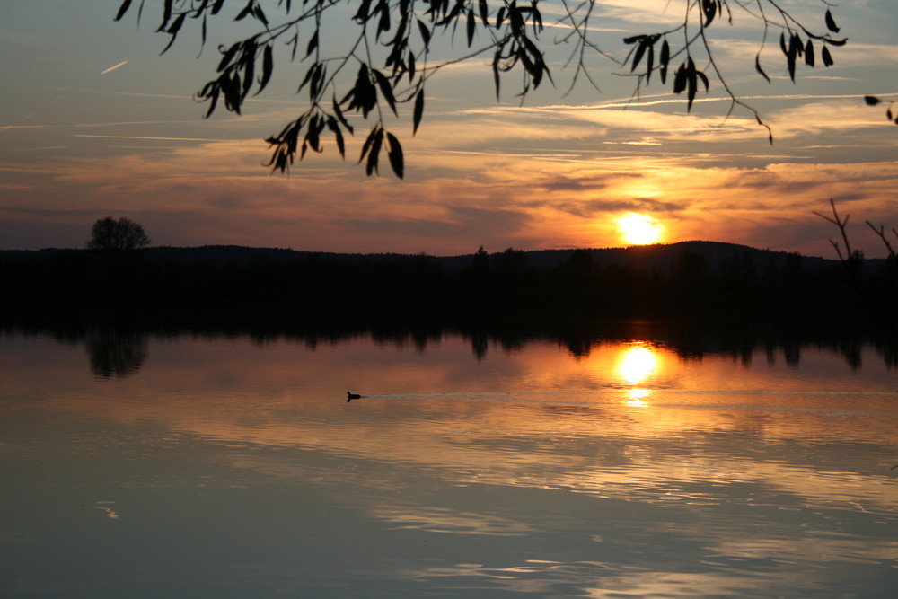 Abend am Altmühlsee