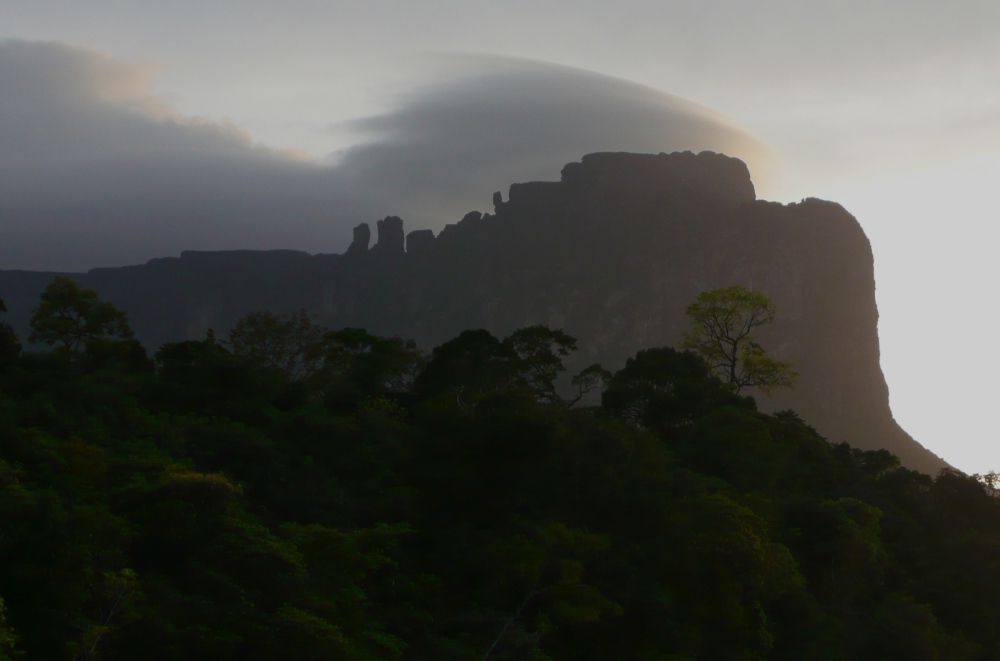 Abend am Auyan-Tepui (Devilsmountain)