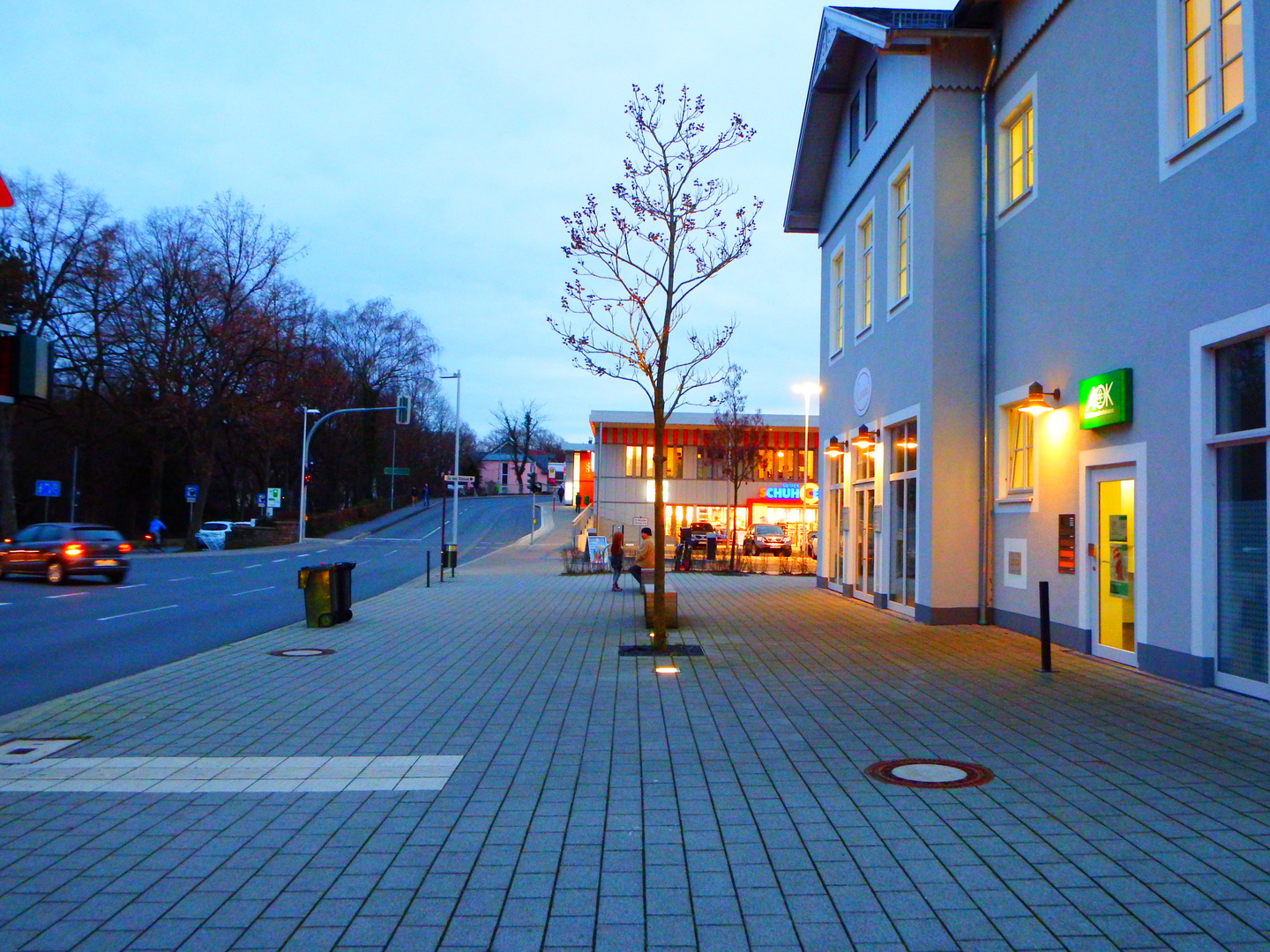 Abend am Bahnhof Menden