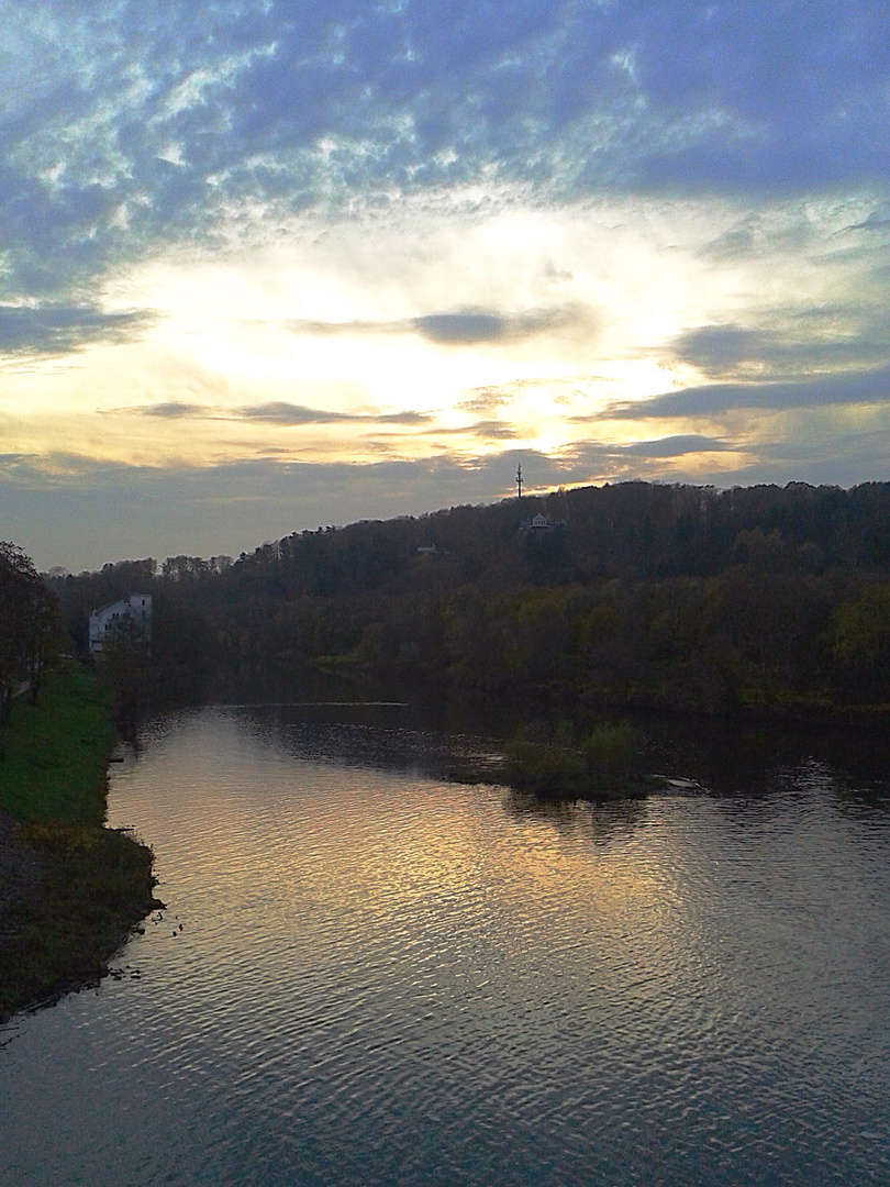 Abend am Baldeneysee / Evening at Lake Baldeney