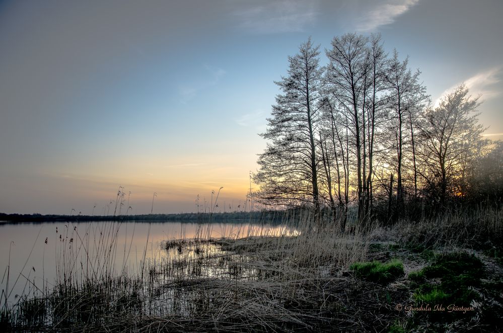 Abend am Balksee