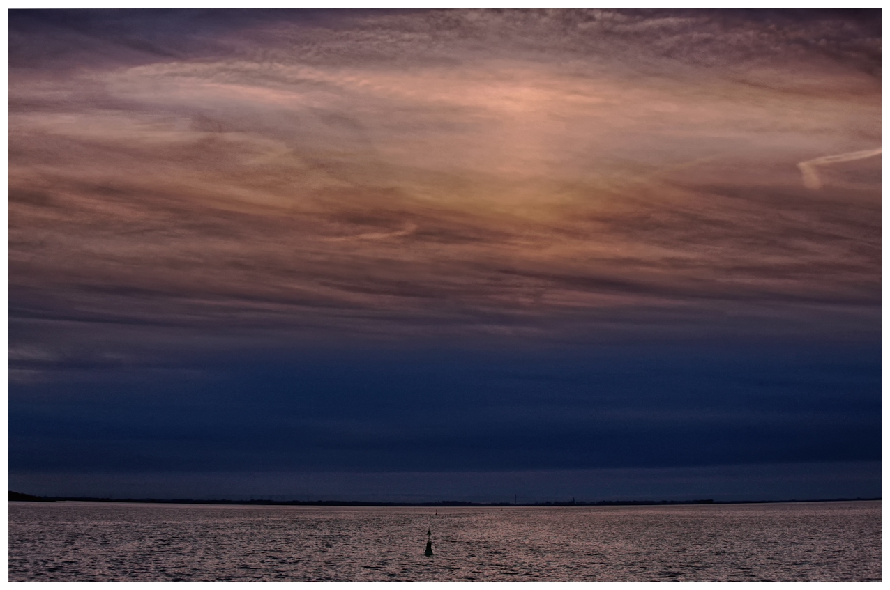 Abend am Barther Bodden