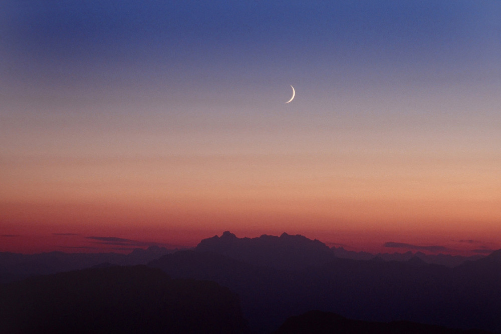 Abend am Berg von Rainer Köfferlein