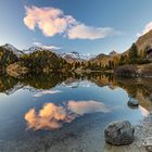 Abend  am Bergsee