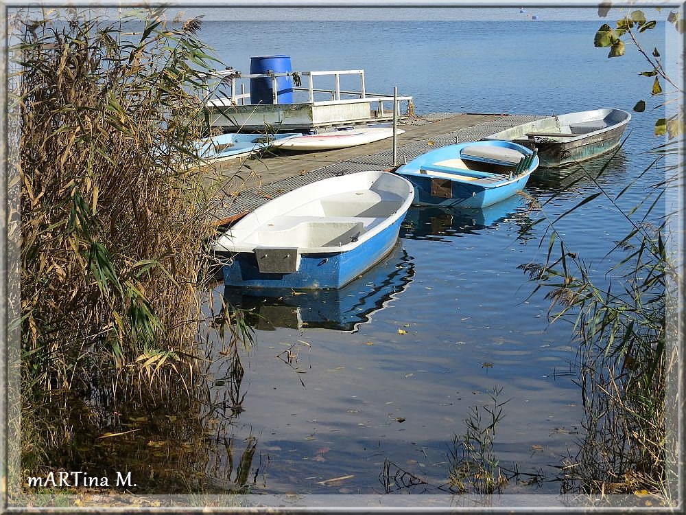 Abend am Bodden (mit Gedicht)