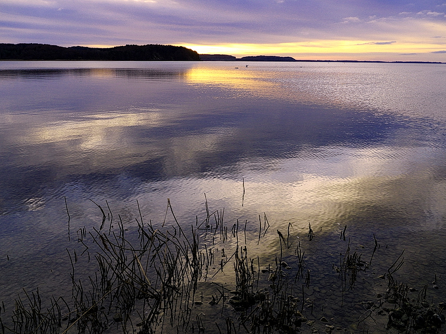 Abend am Boden