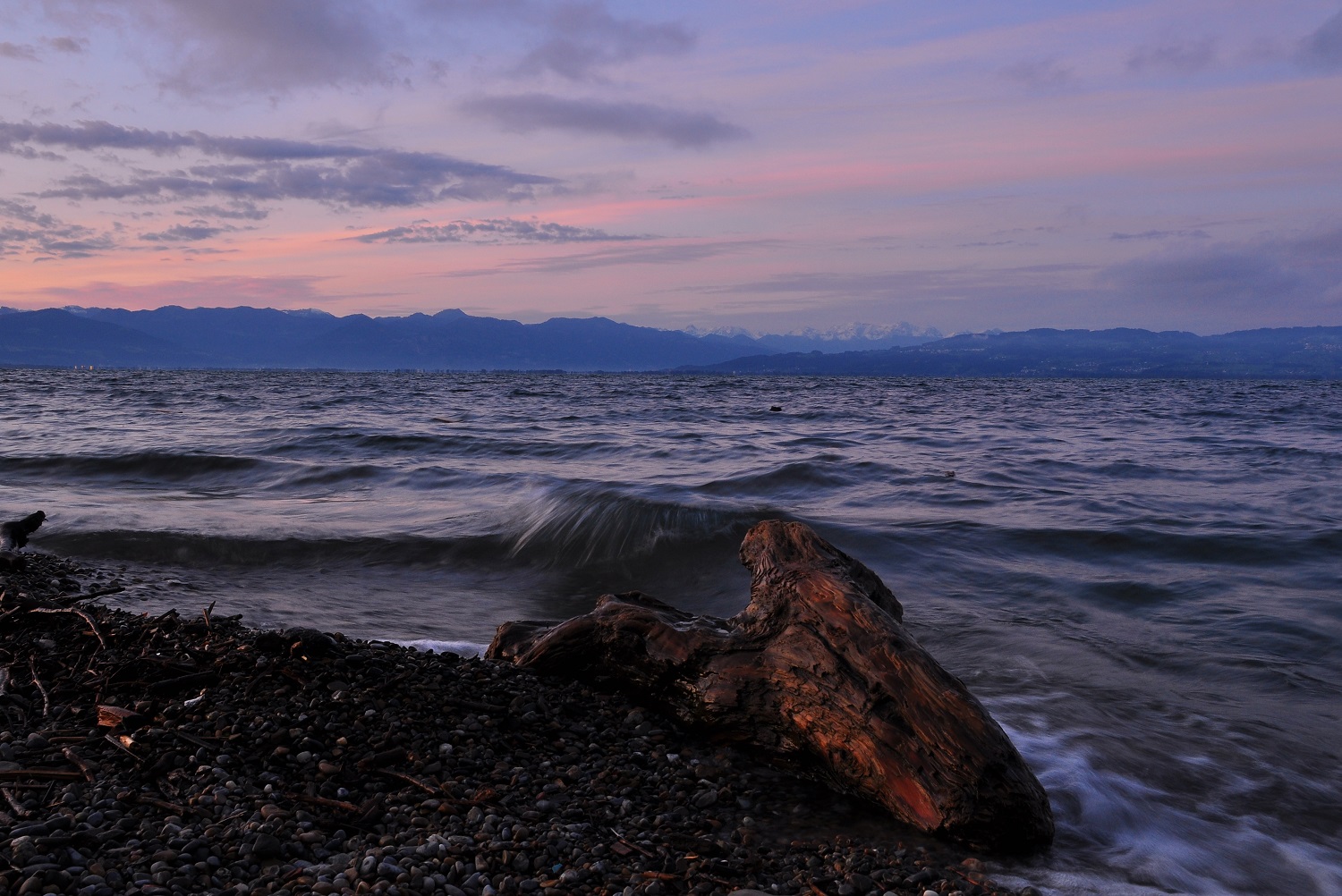 Abend am Bodensee 