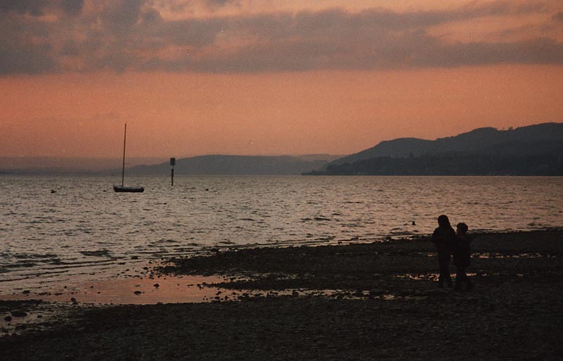 Abend am Bodensee