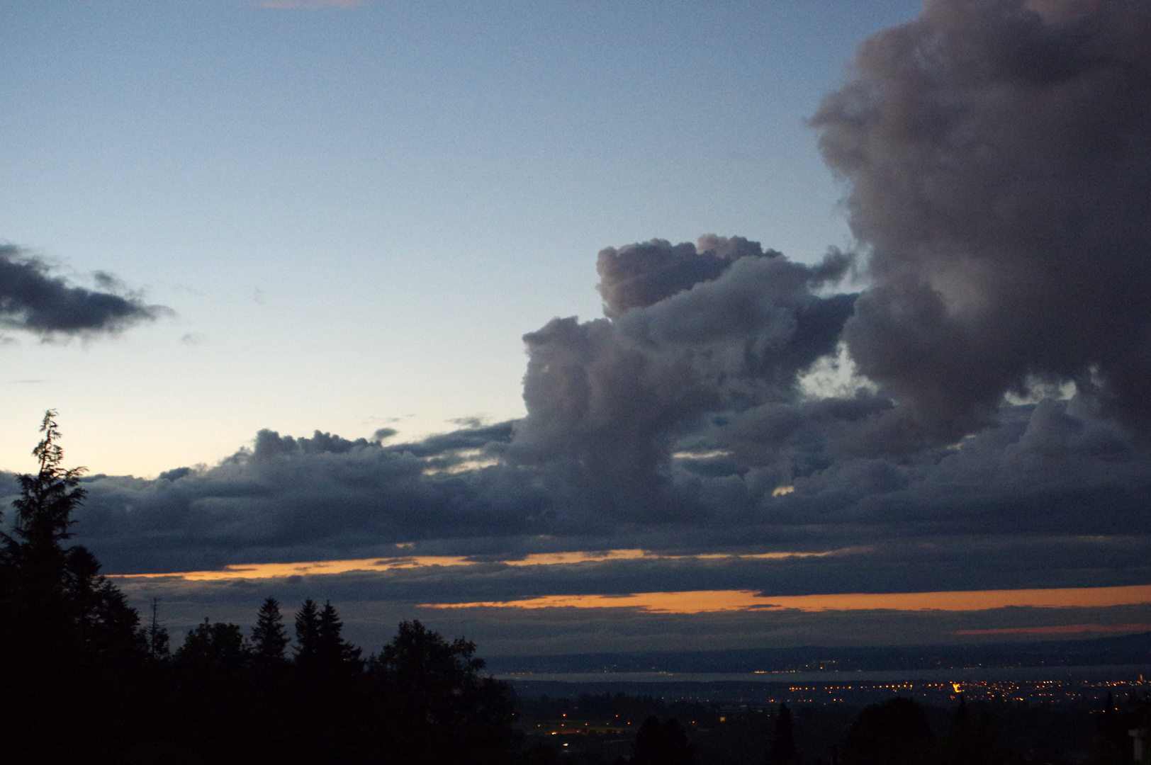 Abend am Bodensee