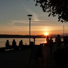 Abend am Bodensee