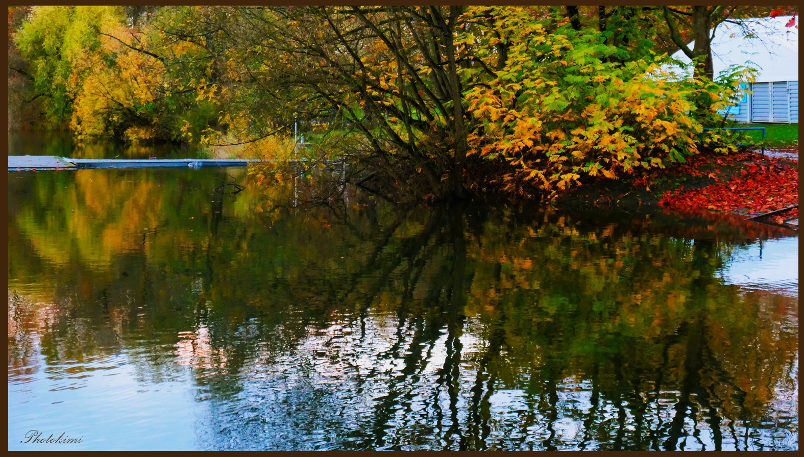 Abend am Bootshafen (III)