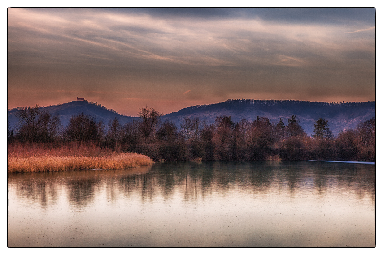 Abend am Bühler Baggersee