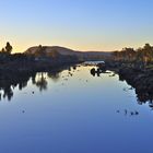 Abend am Burnett River in Gayndah