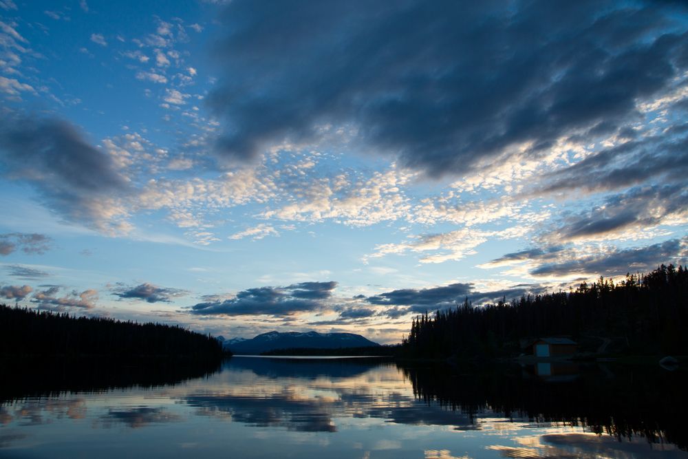 Abend am Charlotte Lake