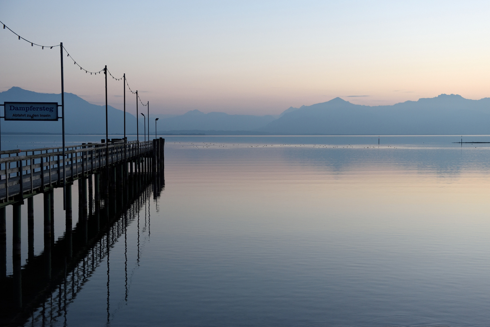 Abend am Chiemsee