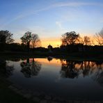 Abend am Fasanenschlösschen Moritzburg