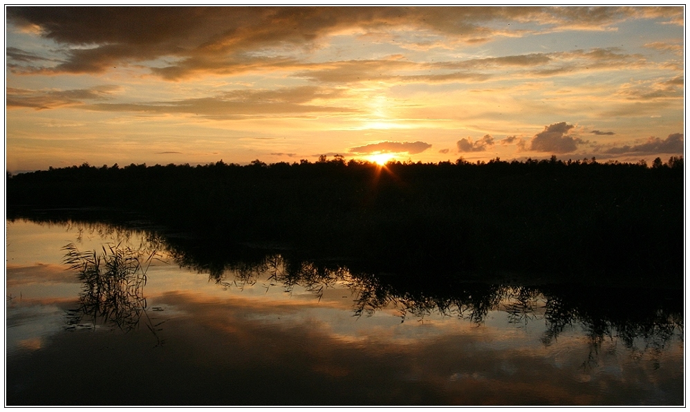 Abend am Federsee...