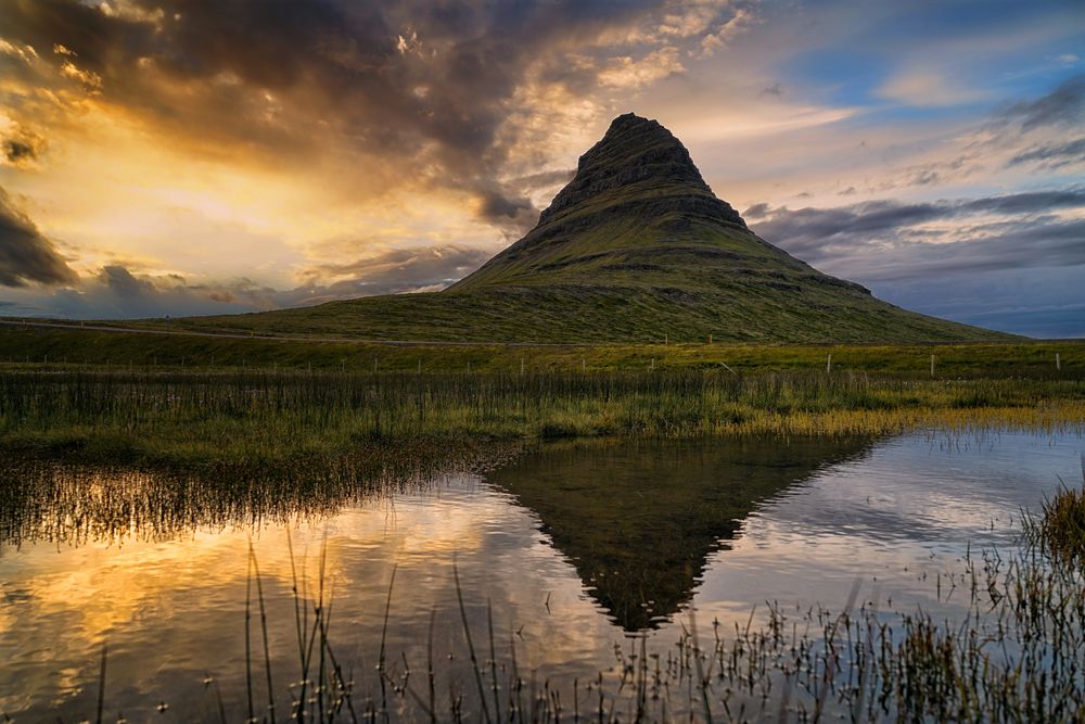 Abend am Fjord