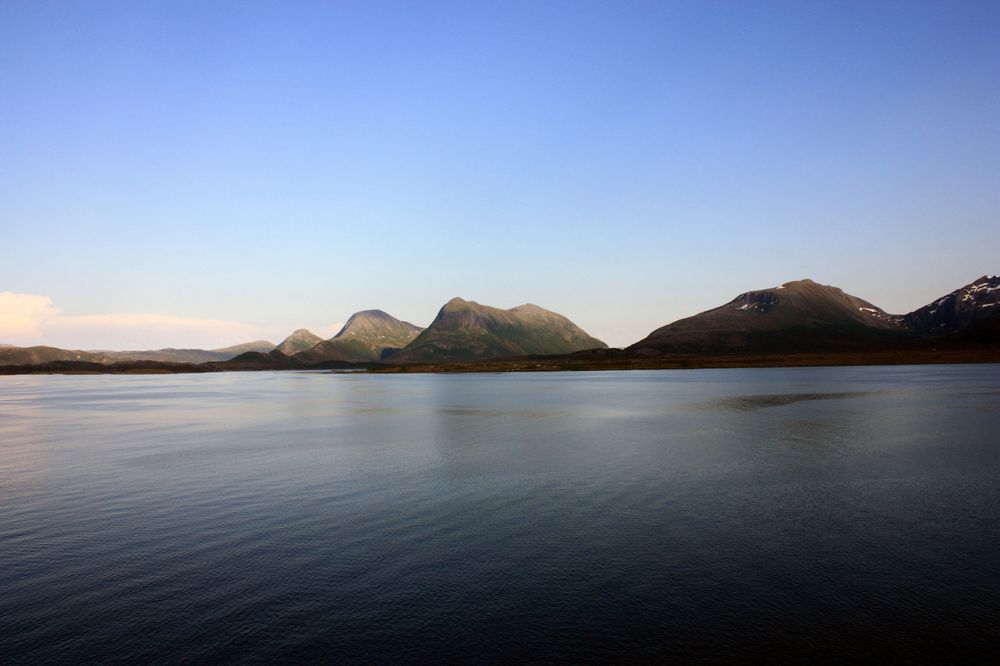 Abend am Fjord