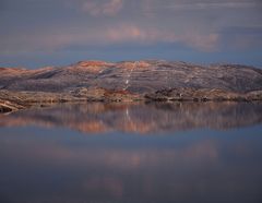 Abend am Fjord