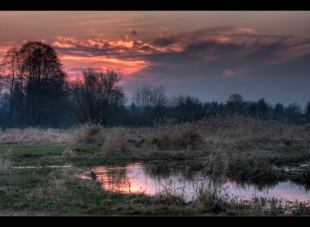 Abend am Fliess.