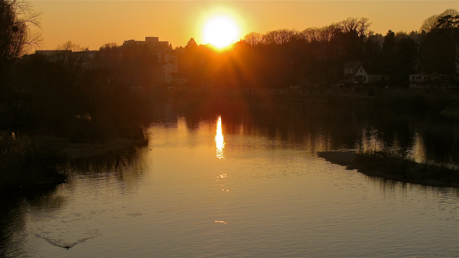 .. Abend am Fluss...