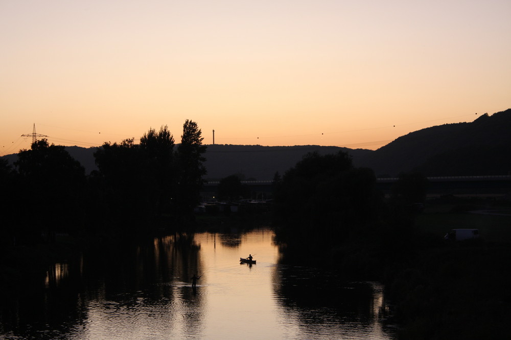 Abend am Fluss