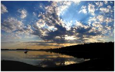 Abend am Förmitzsee