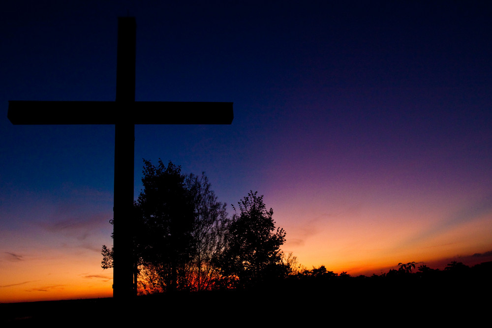 Abend am Friedhof