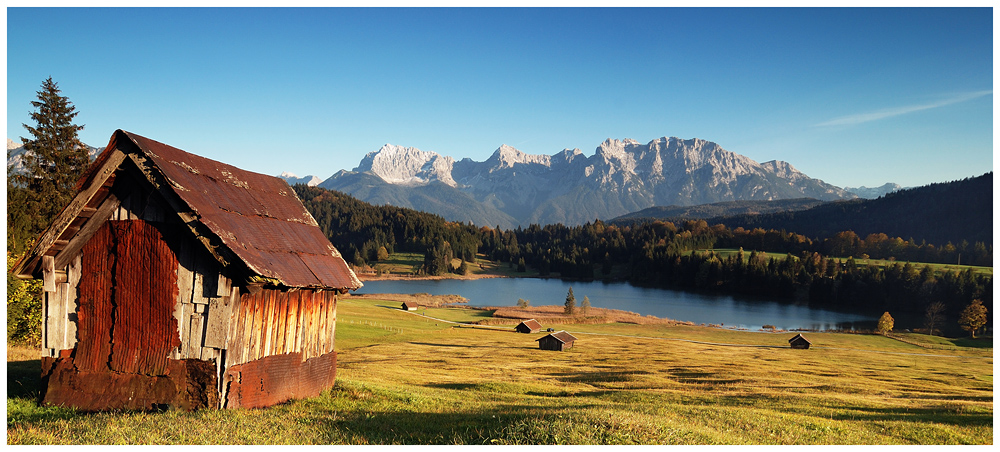 Abend am Geroldsee...