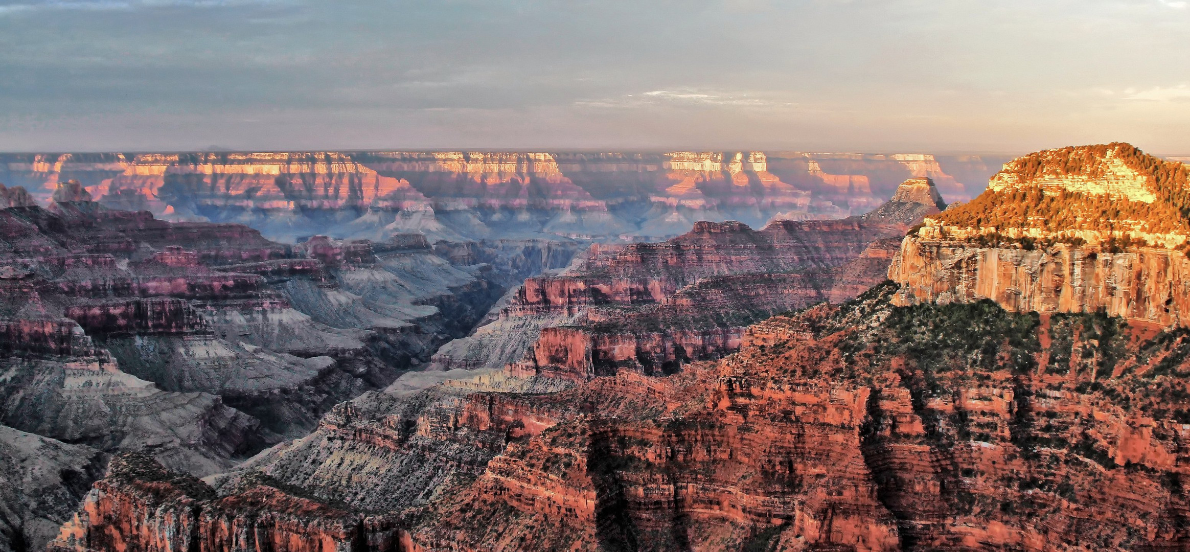 Abend am Grand Canyon