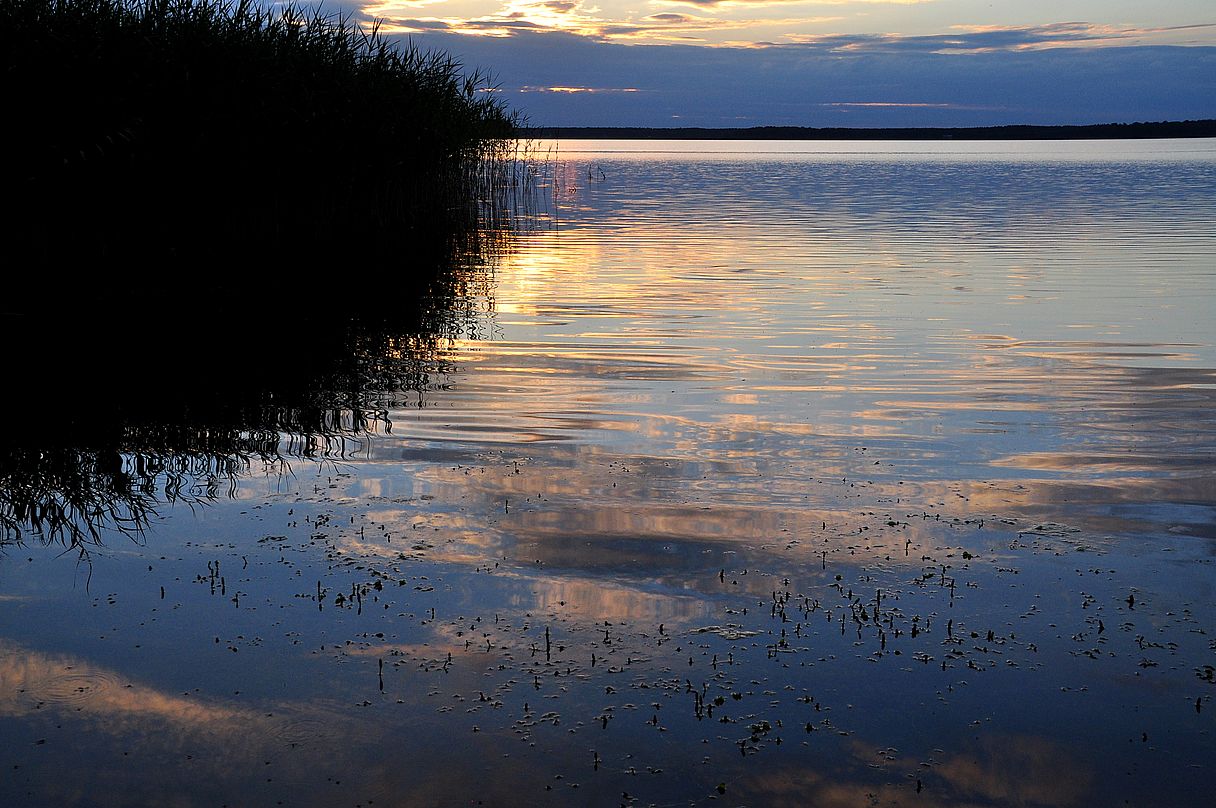 Abend am Grimnitzsee