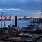 Abend am Hafen