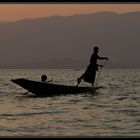 Abend am Inle See