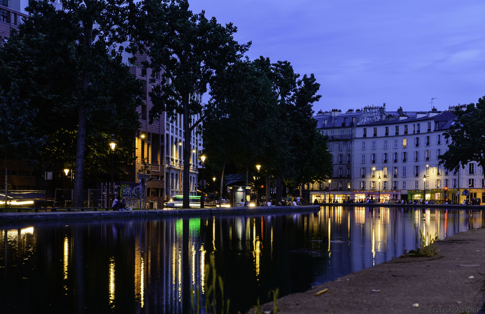 Abend am Kanal