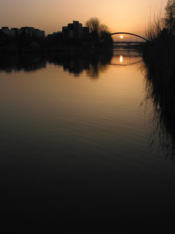 Abend am Kanal