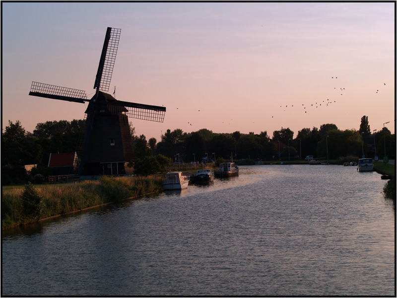 Abend am Kanal