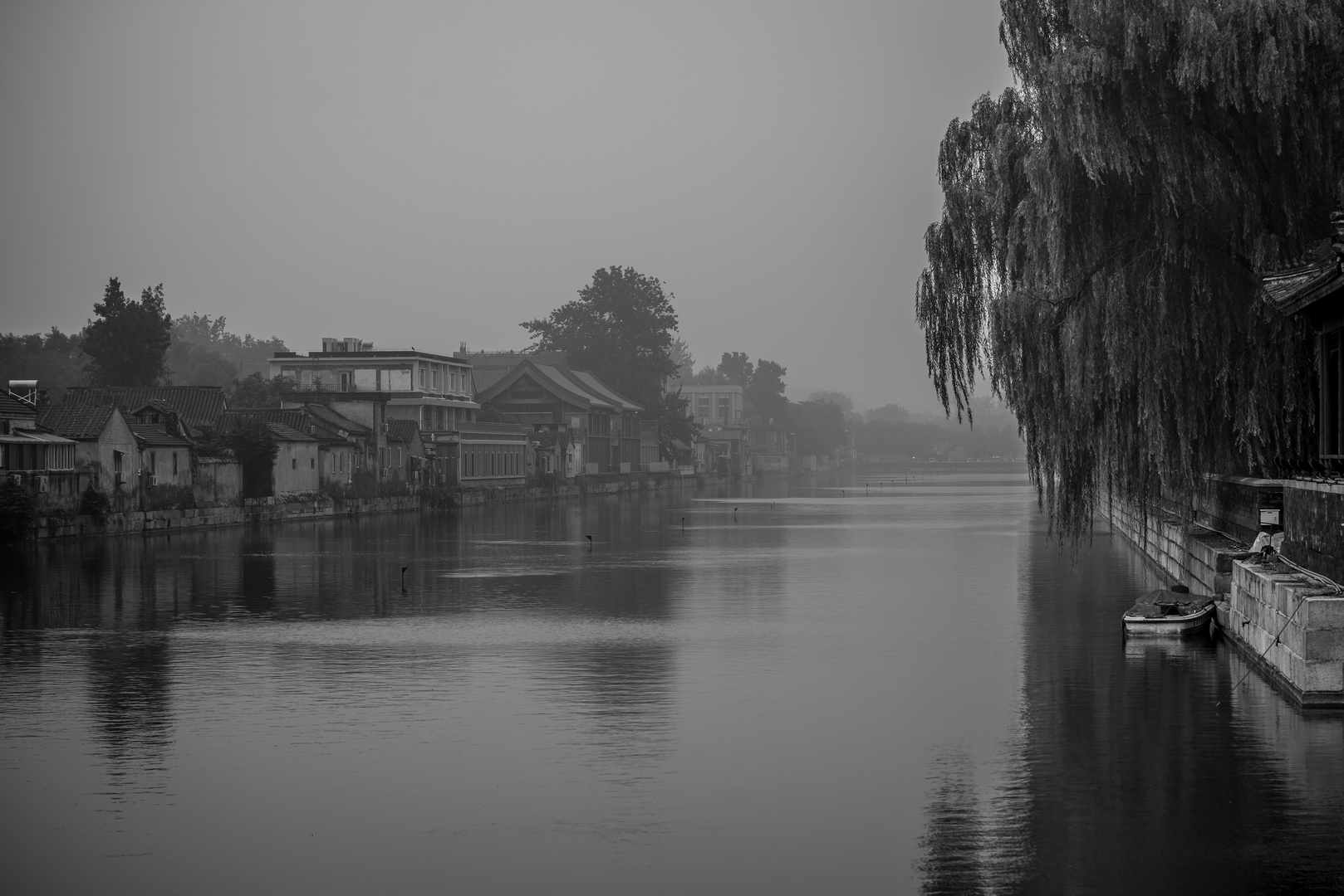 Abend am Kanal