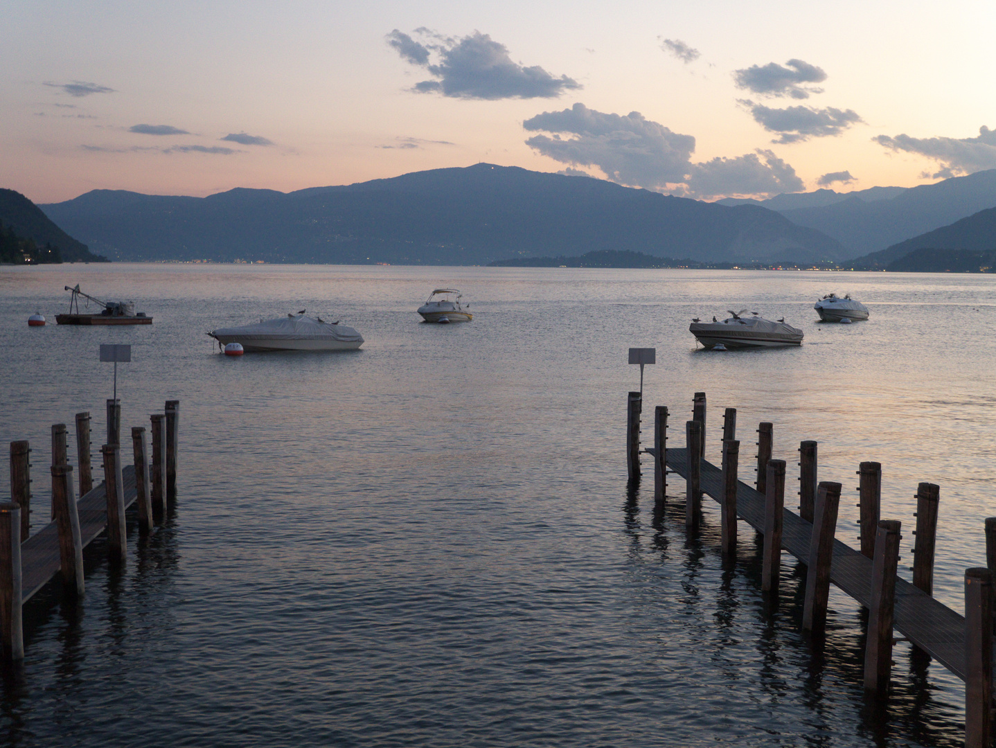 Abend am Lago Maggiore