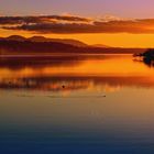 ...Abend am Lago Villarrica ...