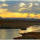 Abend am Lake Powell