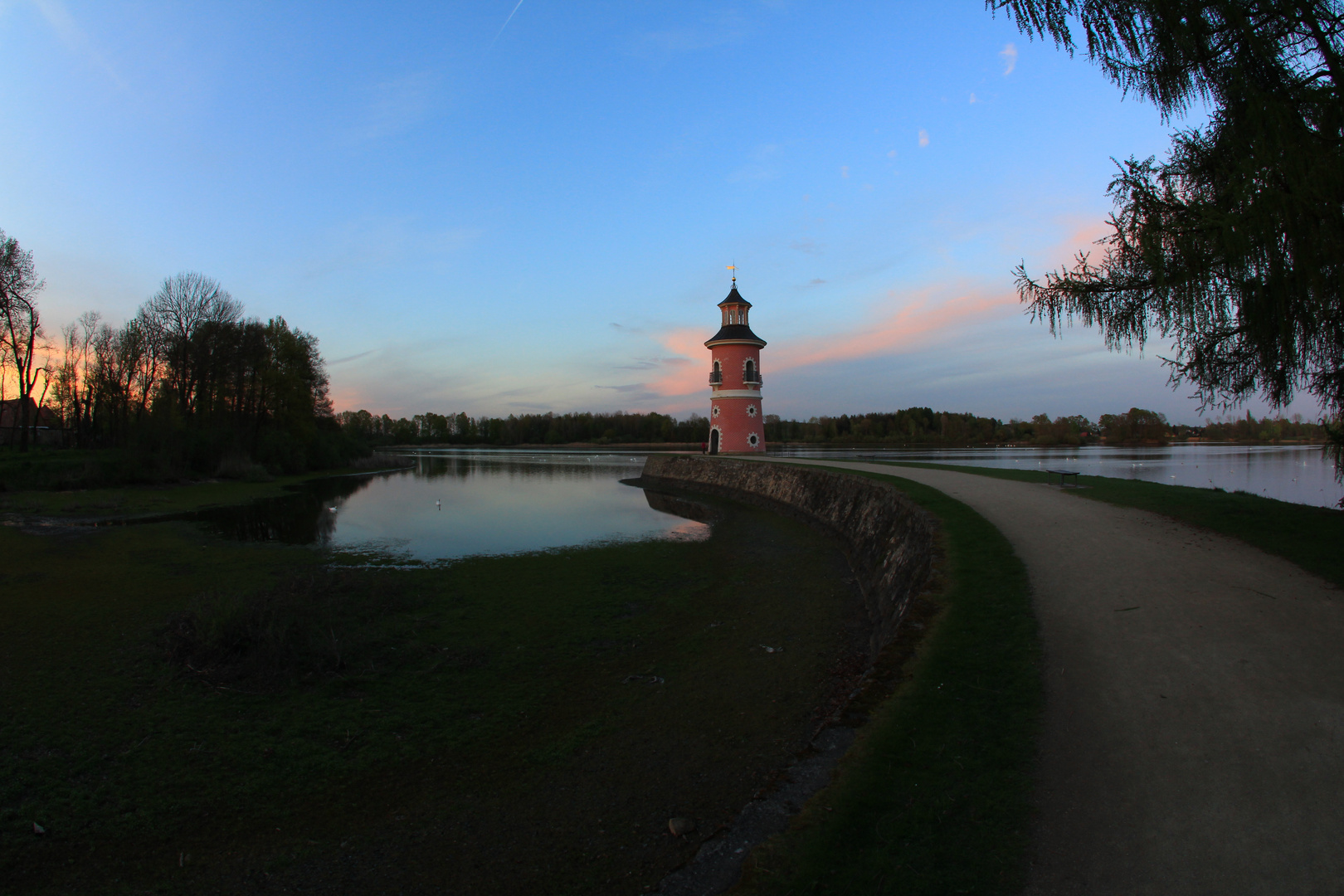 Abend am Leuchtturm