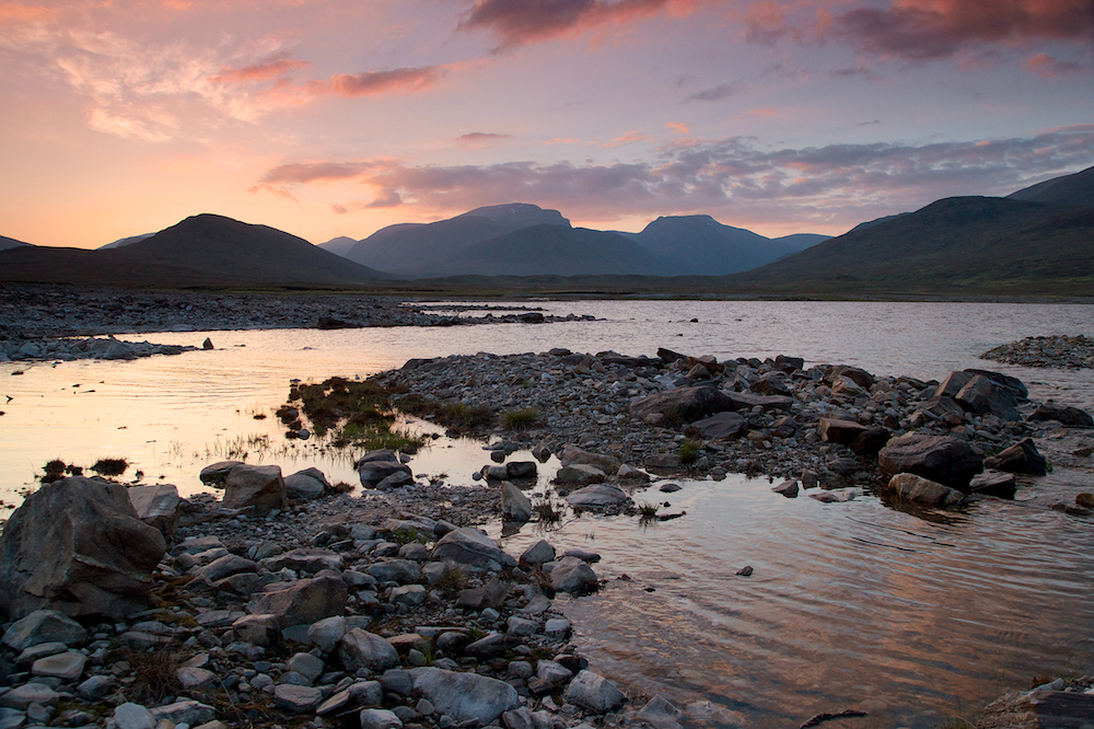 Abend am Loch Glascarnoch