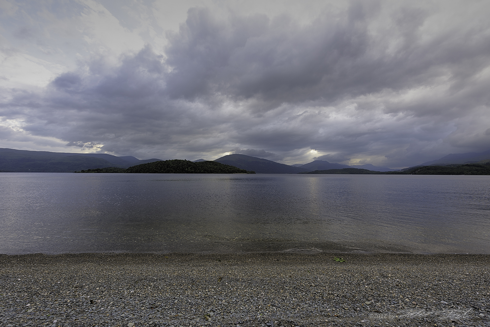 Abend am Loch Lomond I