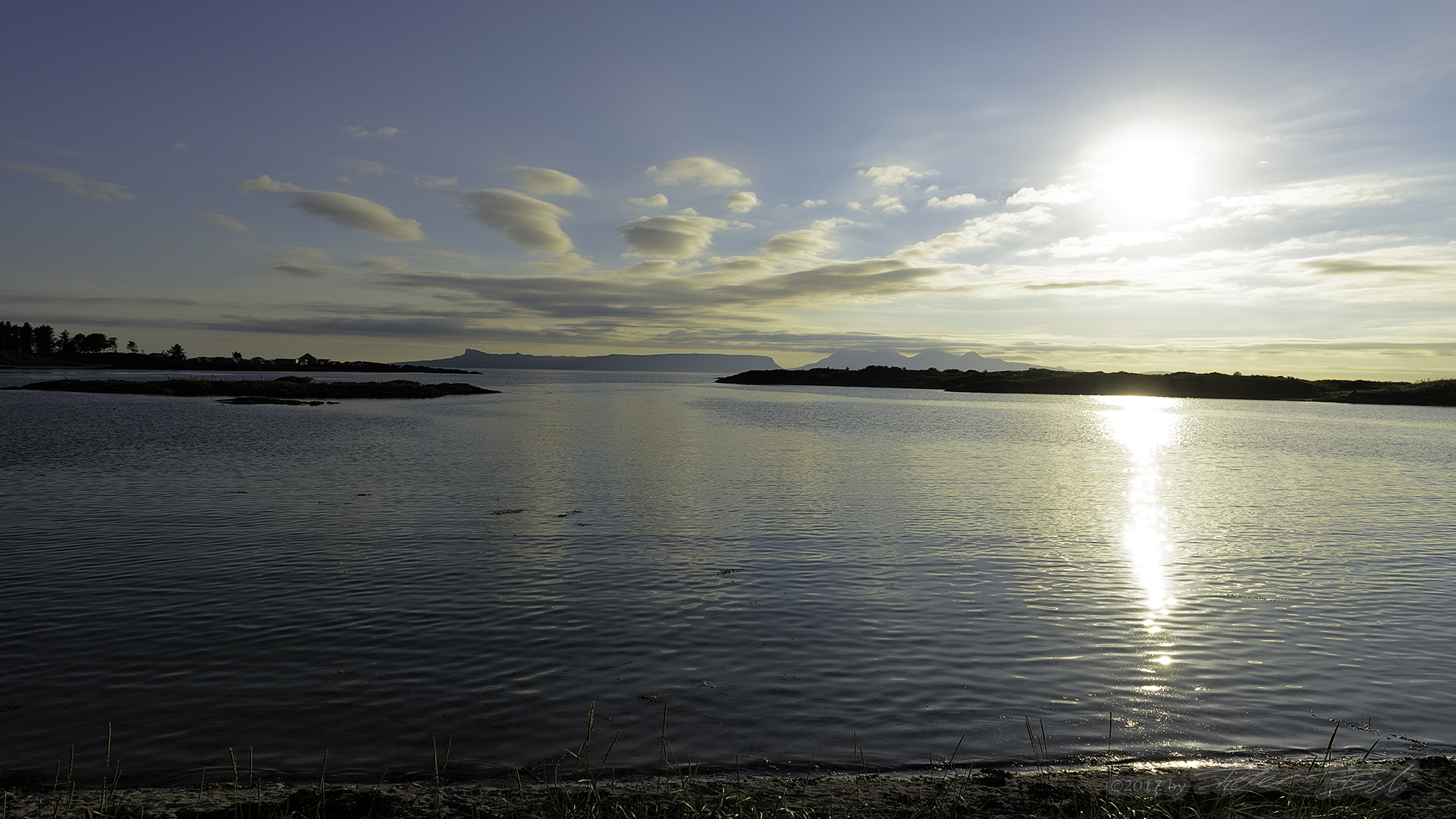 Abend am Loch nan Ceall