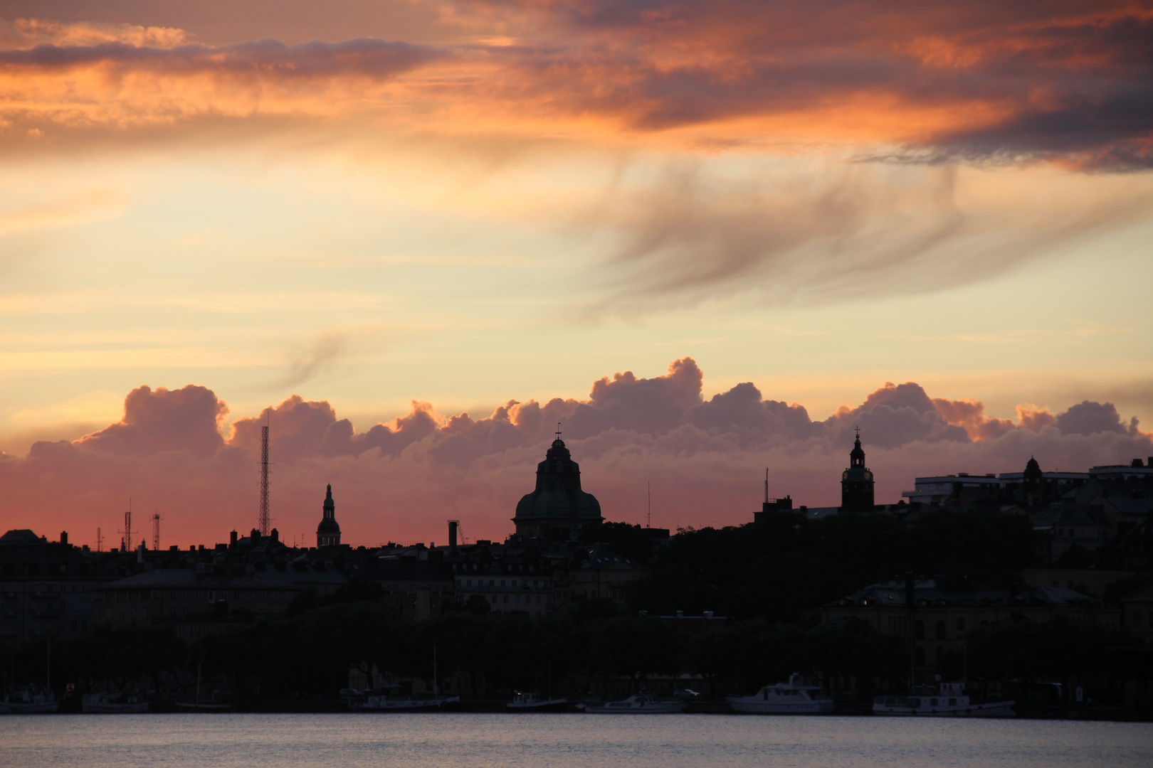 Abend am Mälaren