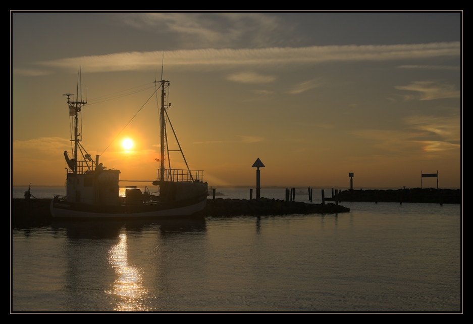 Abend am Meer