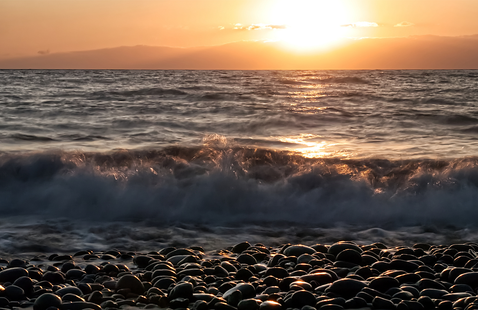 Abend am Meer